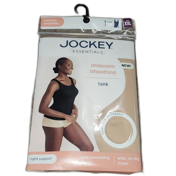 Jockey® Essentials Women's Underarm Smoothing Tank, Size XXL - Picture 5 of 5